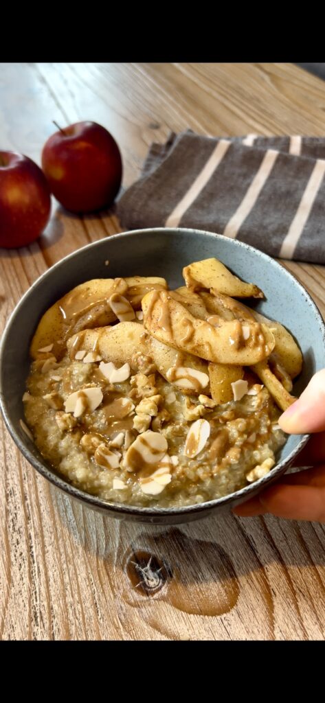Recette petit déjeuner top digestion - porridge de quinoa